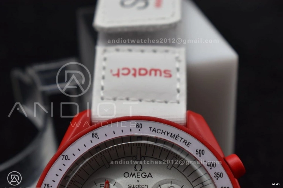 Strap Bioceramic Mars Quartz Omega Swatch Mission x Moonwatch to Nylon on 0508